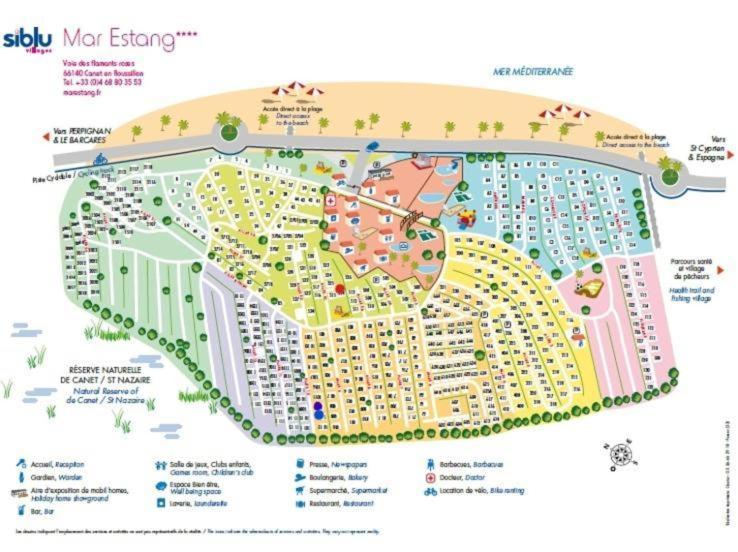 Coco - Camping Le Mar Estang 카네트 외부 사진